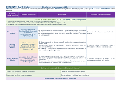 PLANEACIÓN 5° Primaria Segundo Periodo (Dic, Ene, Feb, Mar) ✏️Editable en Word