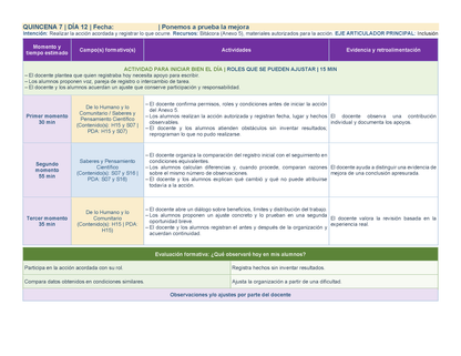 PLANEACIÓN 5° Primaria Segundo Periodo (Dic, Ene, Feb, Mar) ✏️Editable en Word