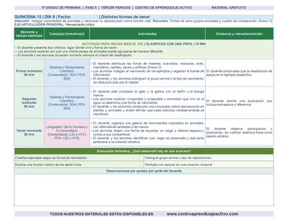 PLANEACIÓN 5° Primaria Tercer Periodo (Abr, May, Jun, Jul) en 🎁PDF