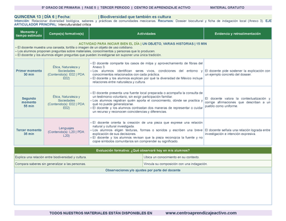 PLANEACIÓN 5° Primaria Tercer Periodo (Abr, May, Jun, Jul) en 🎁PDF