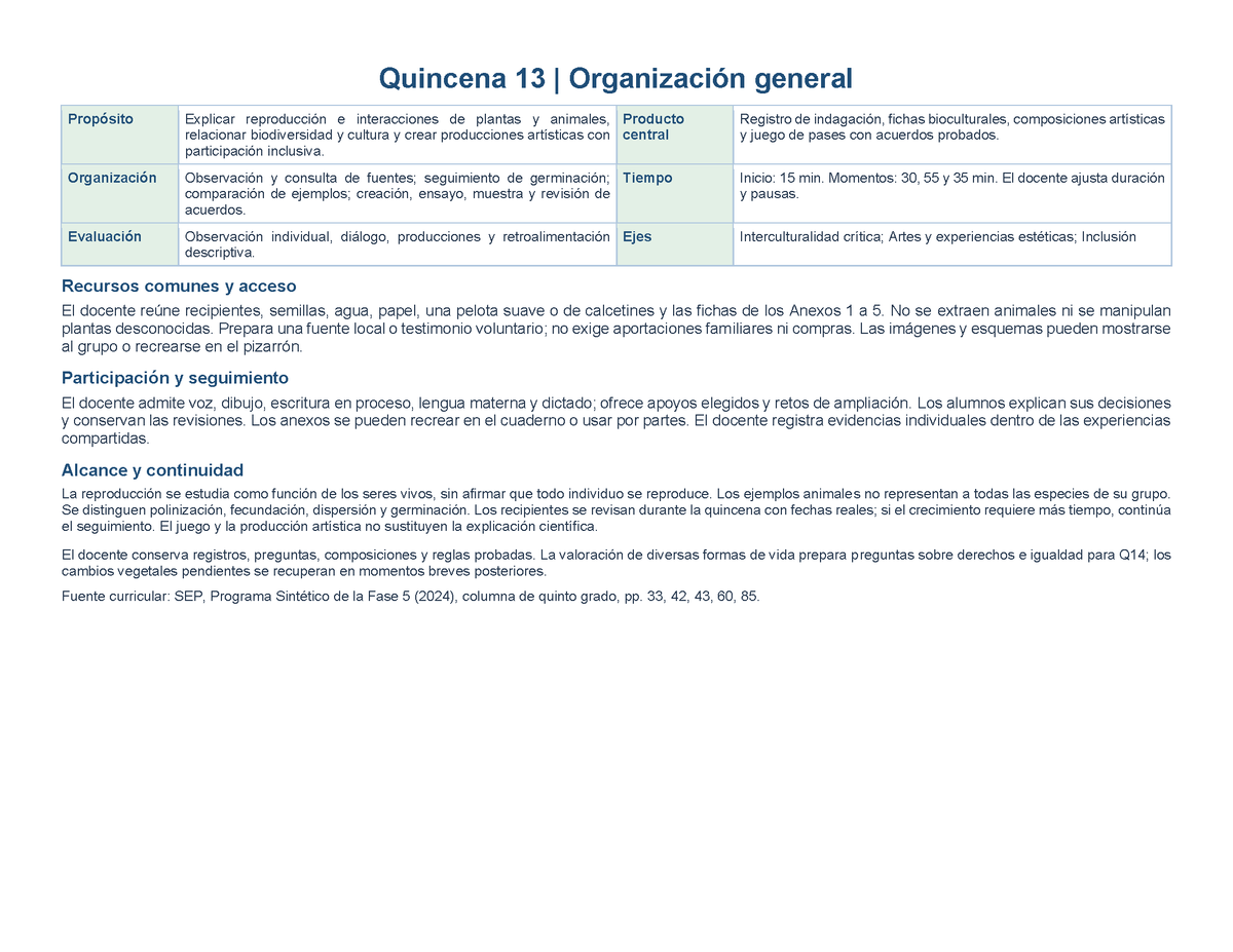 PLANEACIÓN 5° Primaria Tercer Periodo (Abr, May, Jun, Jul) ✏️Editable en Word