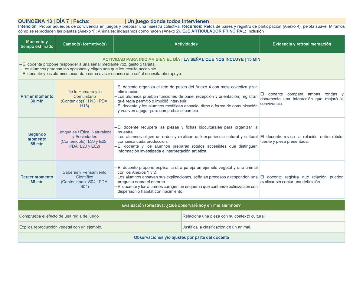 PLANEACIÓN 5° Primaria Tercer Periodo (Abr, May, Jun, Jul) ✏️Editable en Word