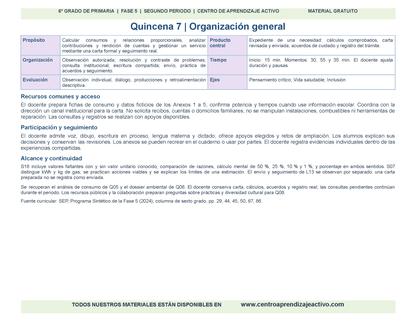 PLANEACIÓN 6° Primaria Segundo Periodo (Dic, Ene, Feb, Mar) en 🎁PDF
