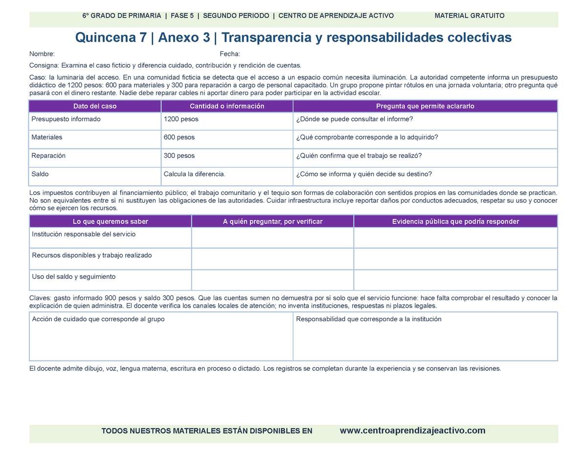 PLANEACIÓN 6° Primaria Segundo Periodo (Dic, Ene, Feb, Mar) en 🎁PDF