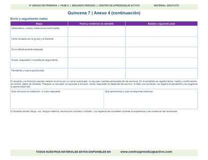 PLANEACIÓN 6° Primaria Segundo Periodo (Dic, Ene, Feb, Mar) en 🎁PDF