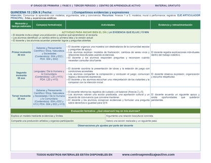 PLANEACIÓN 6° Primaria Tercer Periodo (Abr, May, Jun, Jul) en 🎁PDF