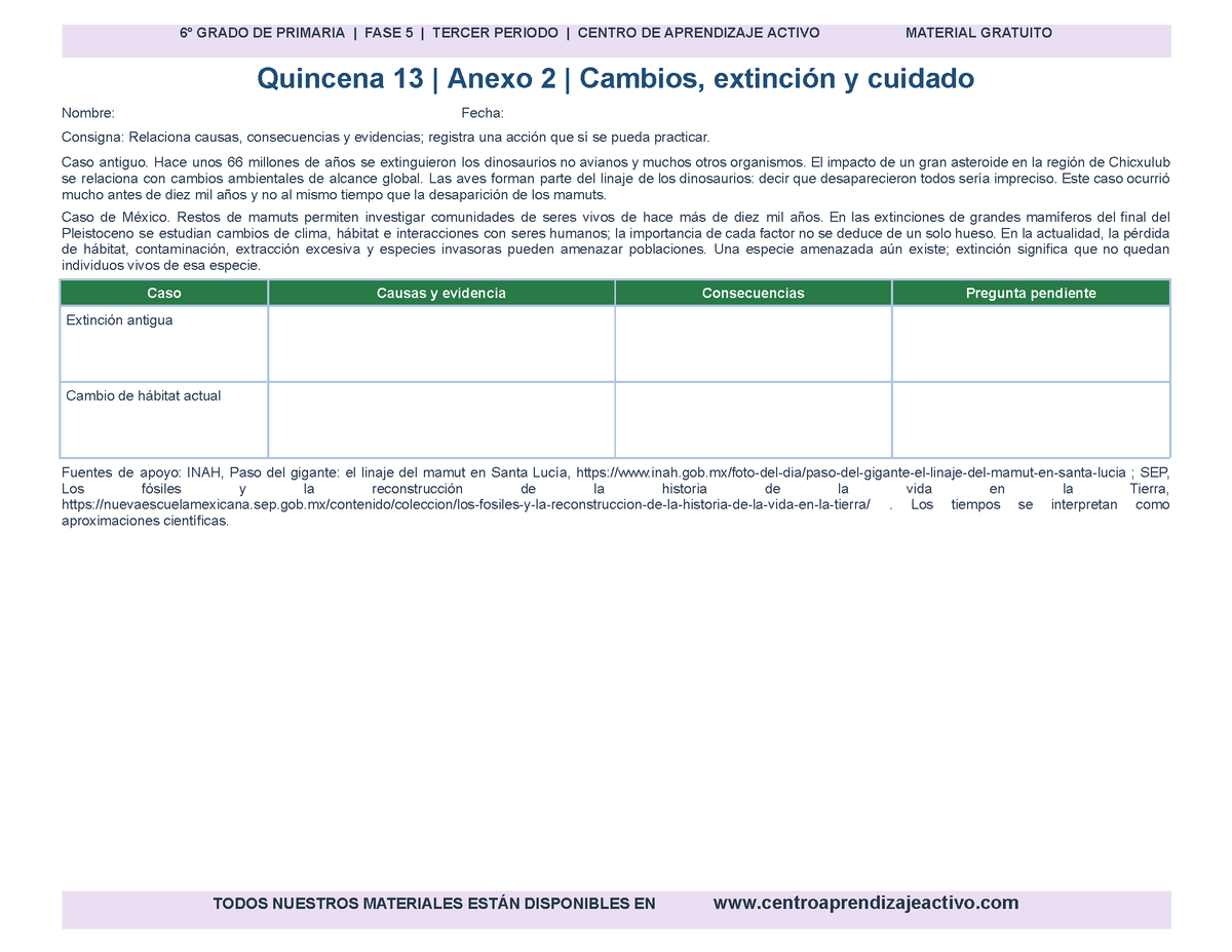 PLANEACIÓN 6° Primaria Tercer Periodo (Abr, May, Jun, Jul) en 🎁PDF
