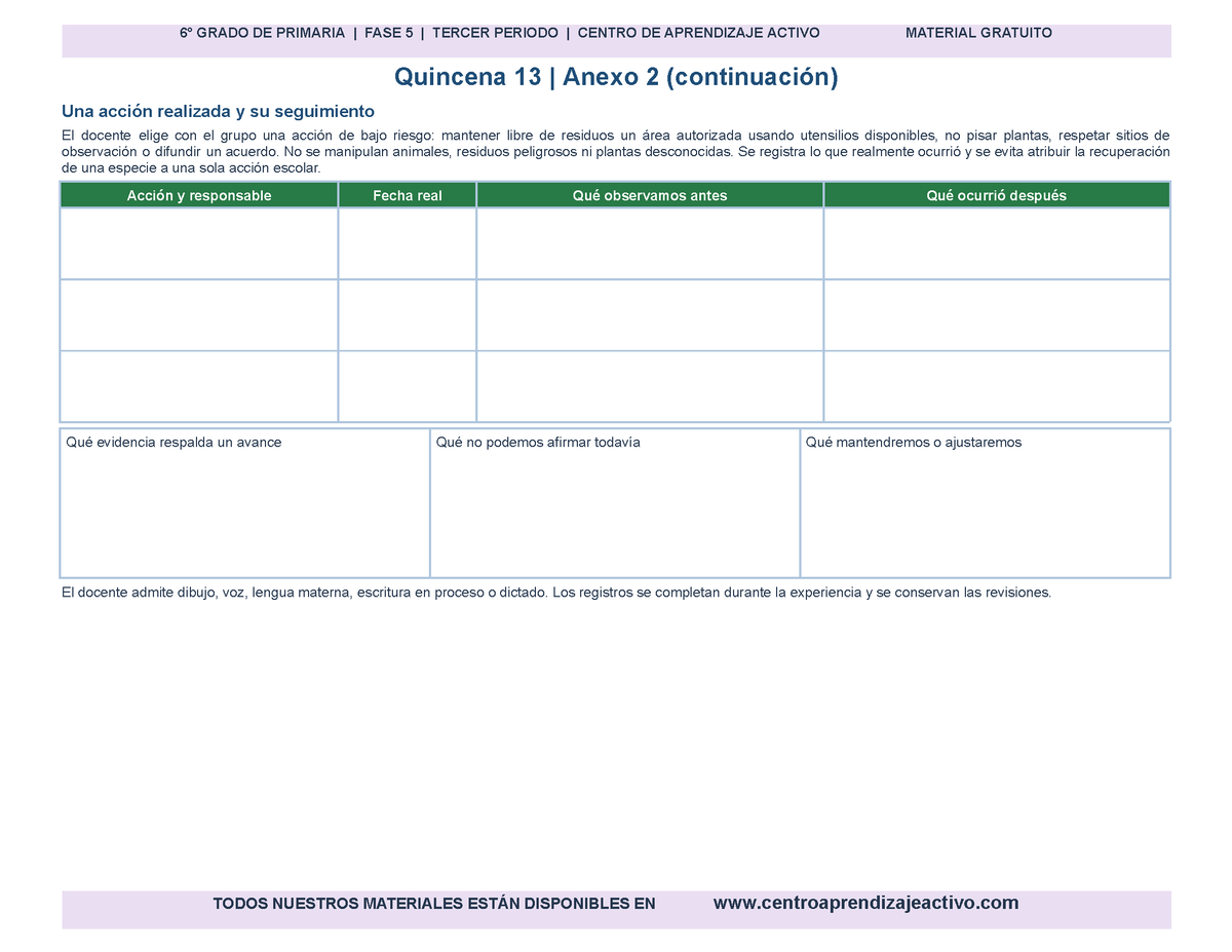 PLANEACIÓN 6° Primaria Tercer Periodo (Abr, May, Jun, Jul) en 🎁PDF