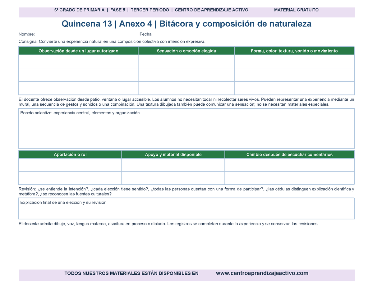 PLANEACIÓN 6° Primaria Tercer Periodo (Abr, May, Jun, Jul) en 🎁PDF