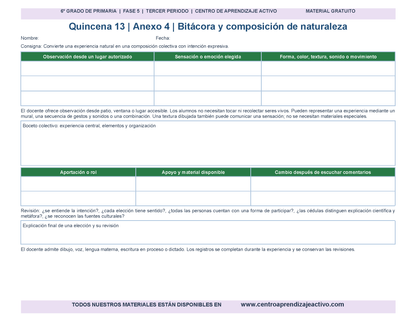 PLANEACIÓN 6° Primaria Tercer Periodo (Abr, May, Jun, Jul) en 🎁PDF