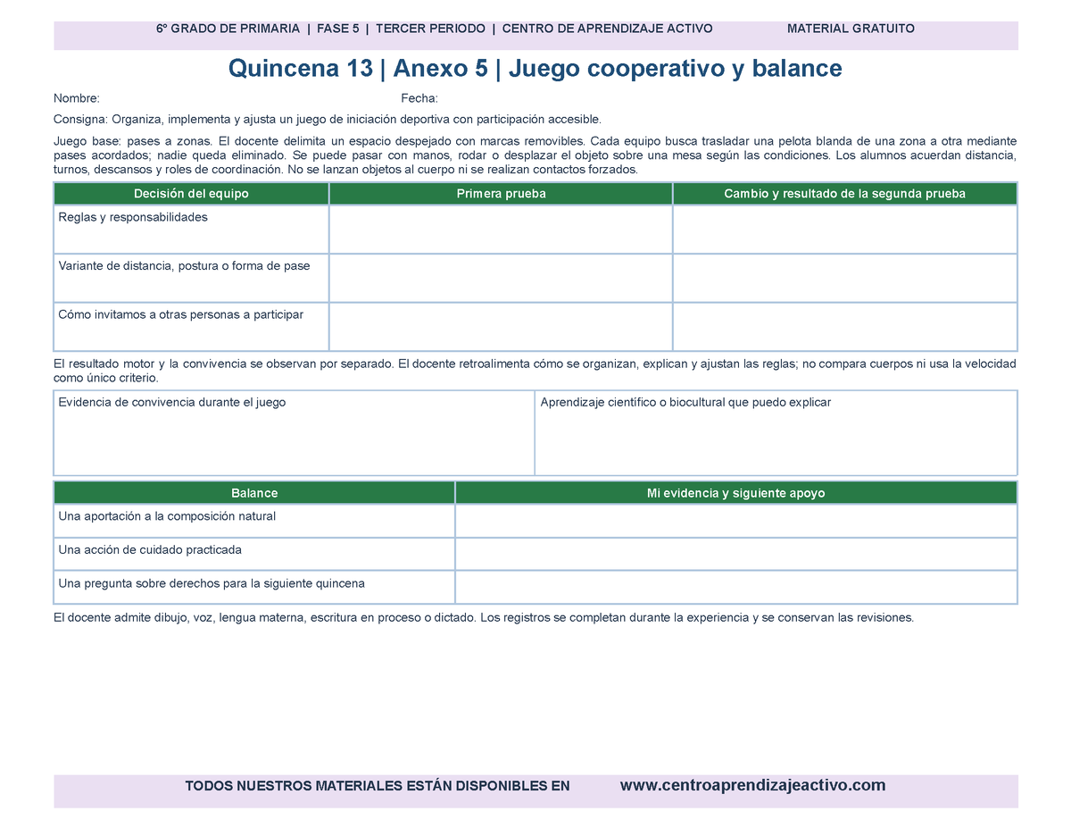 PLANEACIÓN 6° Primaria Tercer Periodo (Abr, May, Jun, Jul) en 🎁PDF