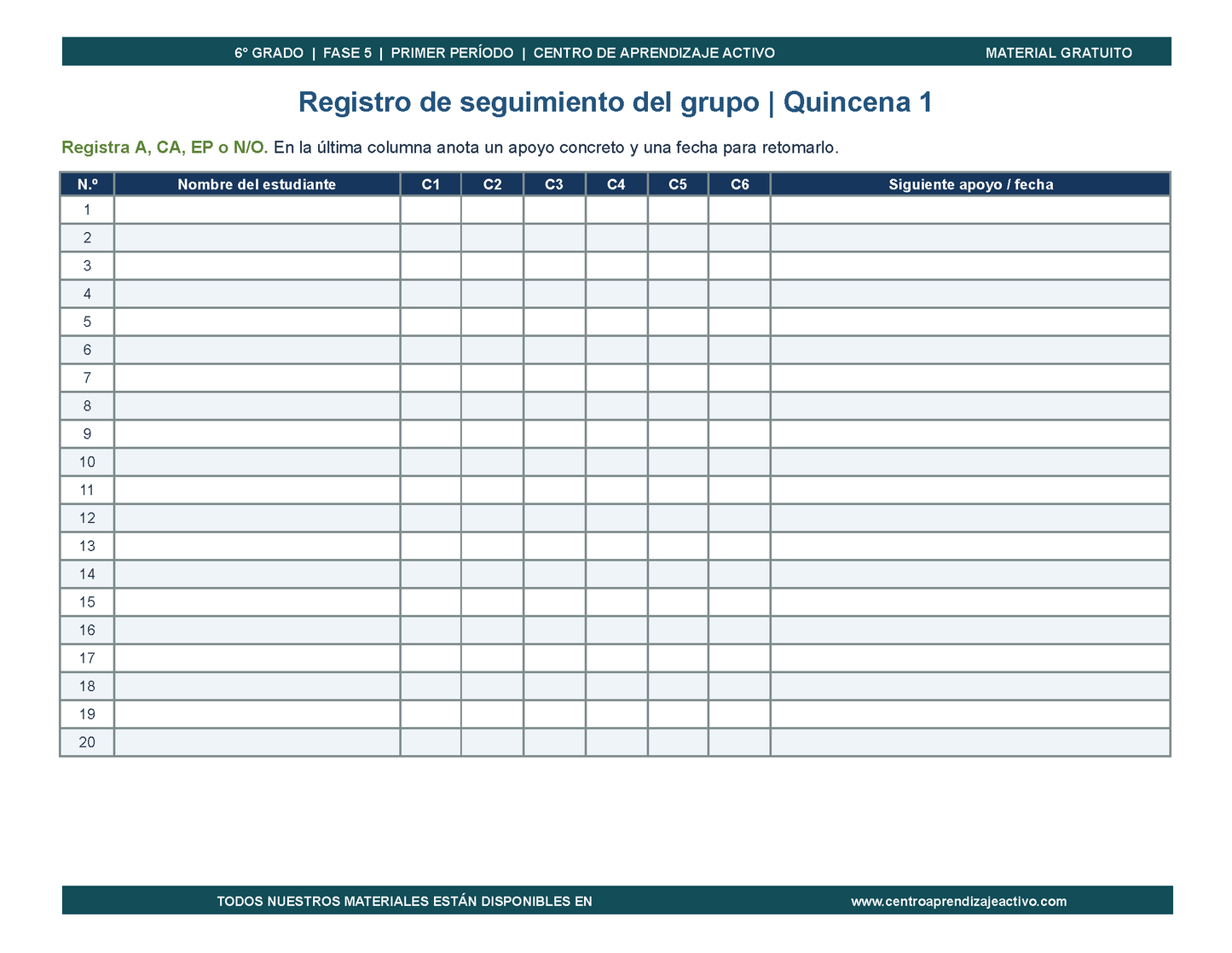 PLANEACIÓN 6° Primaria Primer Periodo (Sep, Oct, Nov) en 🎁PDF