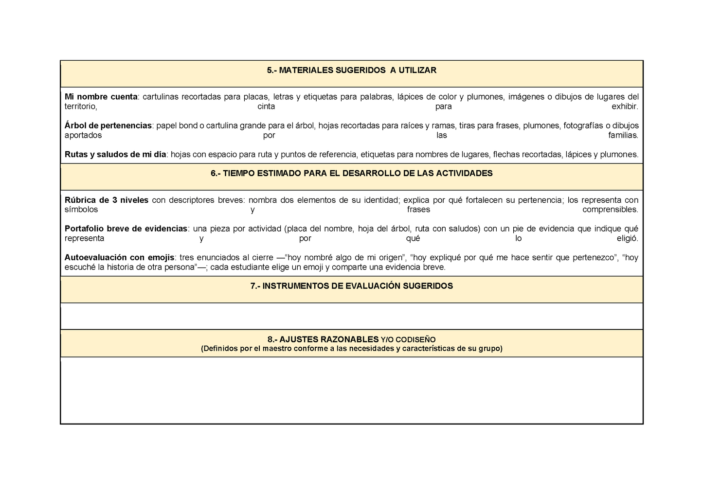 Planeación Fase 2 Preescolar 1⁰, 2⁰ y 3⁰ Todos los Contenidos (Editable en Word)