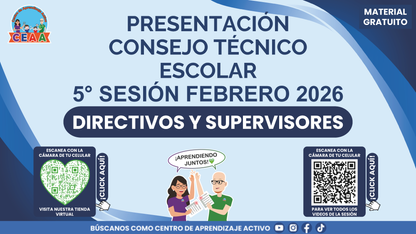 Presentación CTE 5° Sesión Febrero 2026 Directivos y Supervisores en PDF