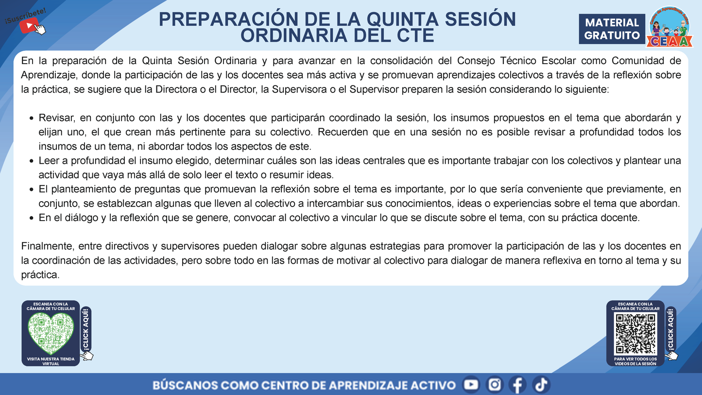 Presentación CTE 5° Sesión Febrero 2026 Directivos y Supervisores en PDF