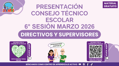 Presentación CTE 6° Sesión Marzo 2026 Directivos y Supervisores en PDF