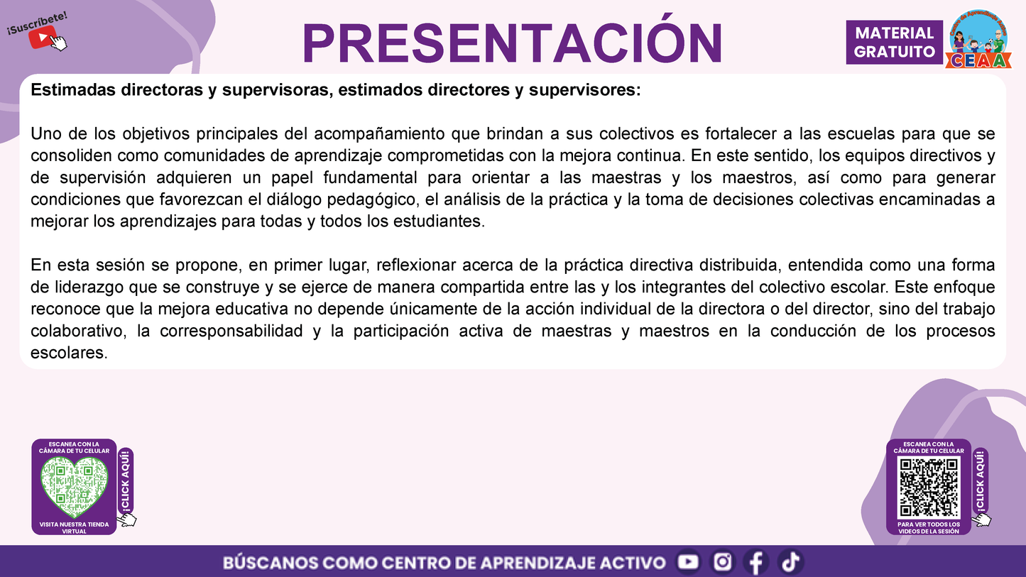 Presentación CTE 6° Sesión Marzo 2026 Directivos y Supervisores en PDF