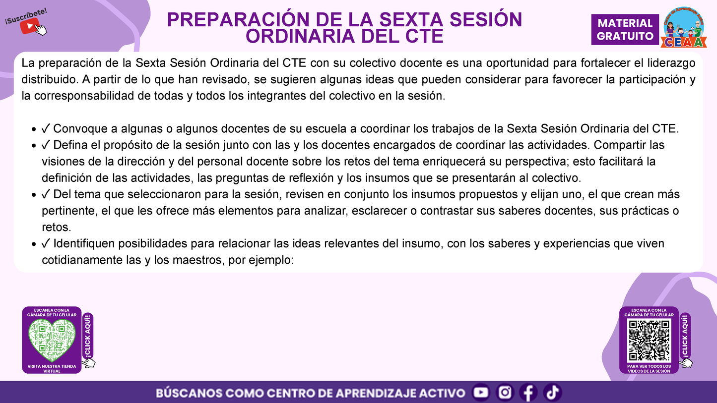 Presentación CTE 6° Sesión Marzo 2026 Directivos y Supervisores en PDF