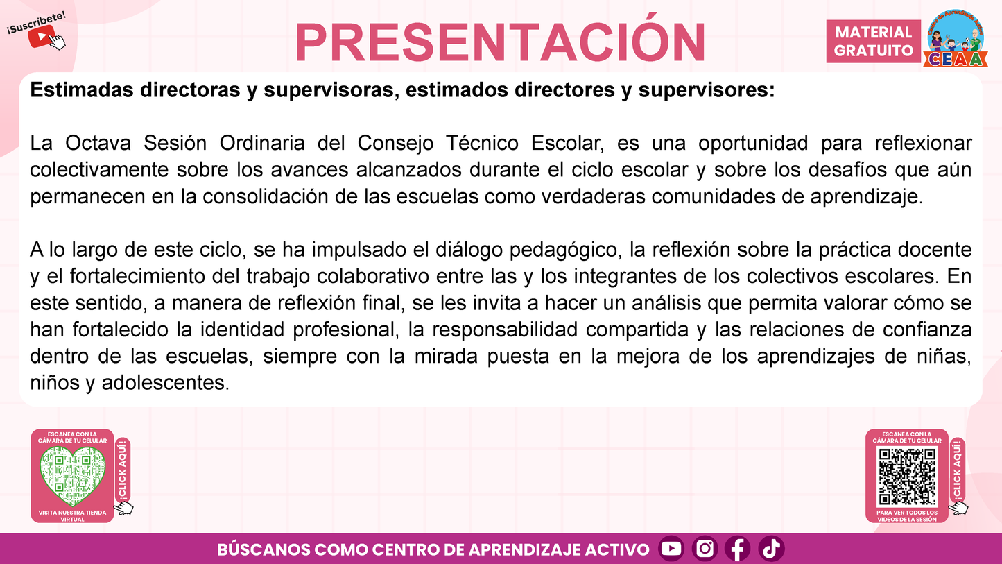 Presentación CTE Directivos Y Supervisores 8° Sesión Junio 2026 en PDF