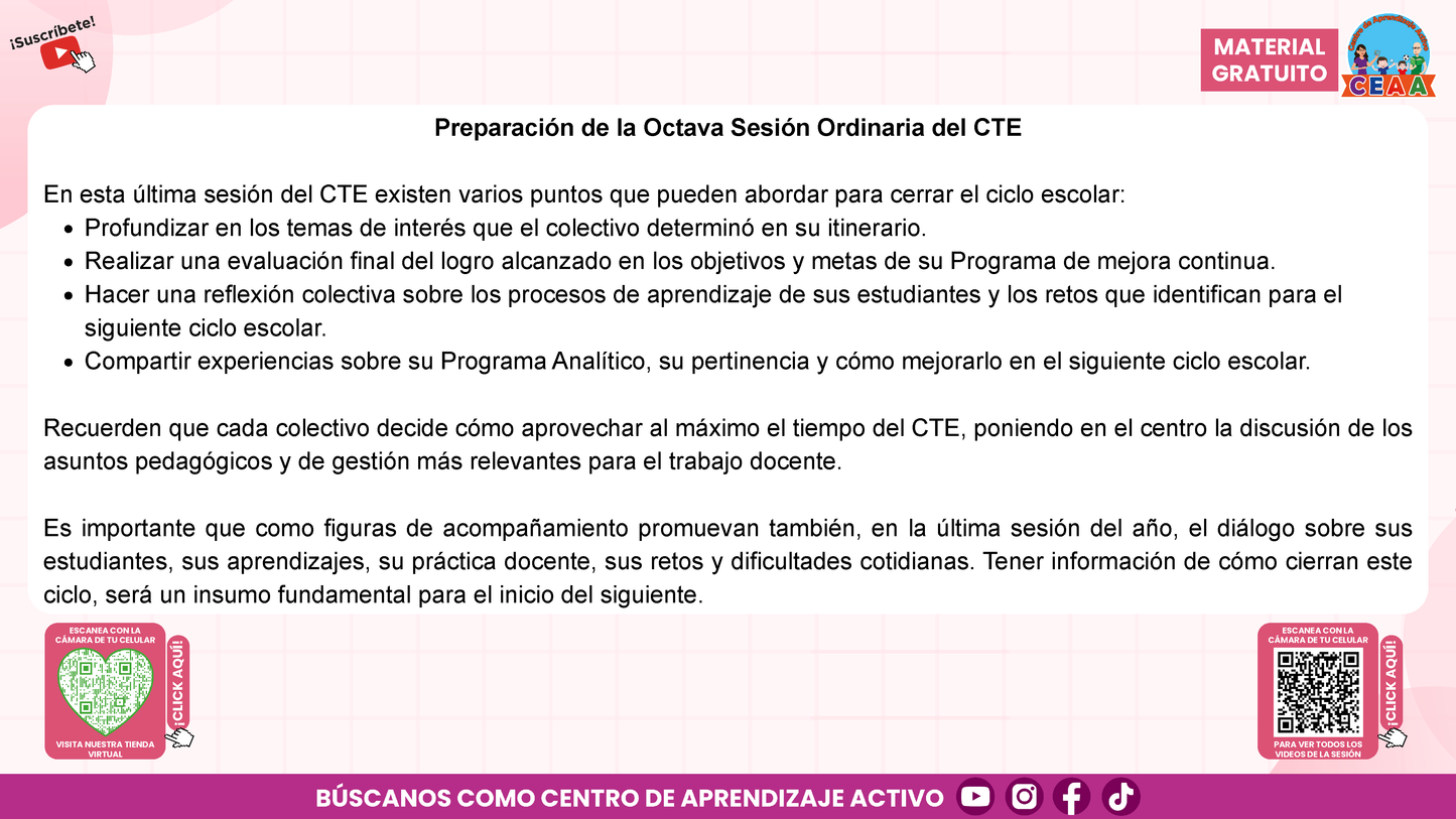 Presentación CTE Directivos Y Supervisores 8° Sesión Junio 2026 en PDF