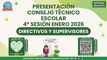 Presentación CTE 4° Sesión Enero 2026 Directivos y Supervisores en PDF