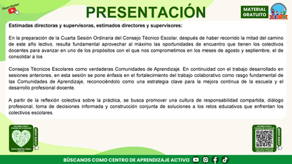 Presentación CTE 4° Sesión Enero 2026 Directivos y Supervisores en PDF