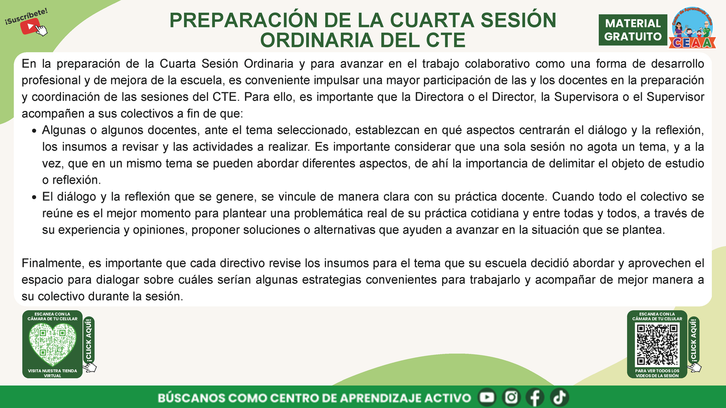 Presentación CTE 4° Sesión Enero 2026 Directivos y Supervisores en PDF