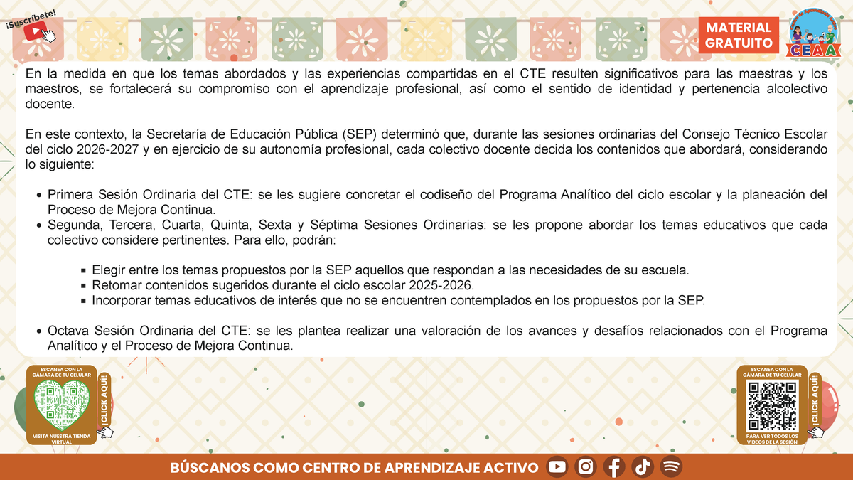 Presentación CTE Para Docentes Sesión 1 Septiembre 2026 en PDF