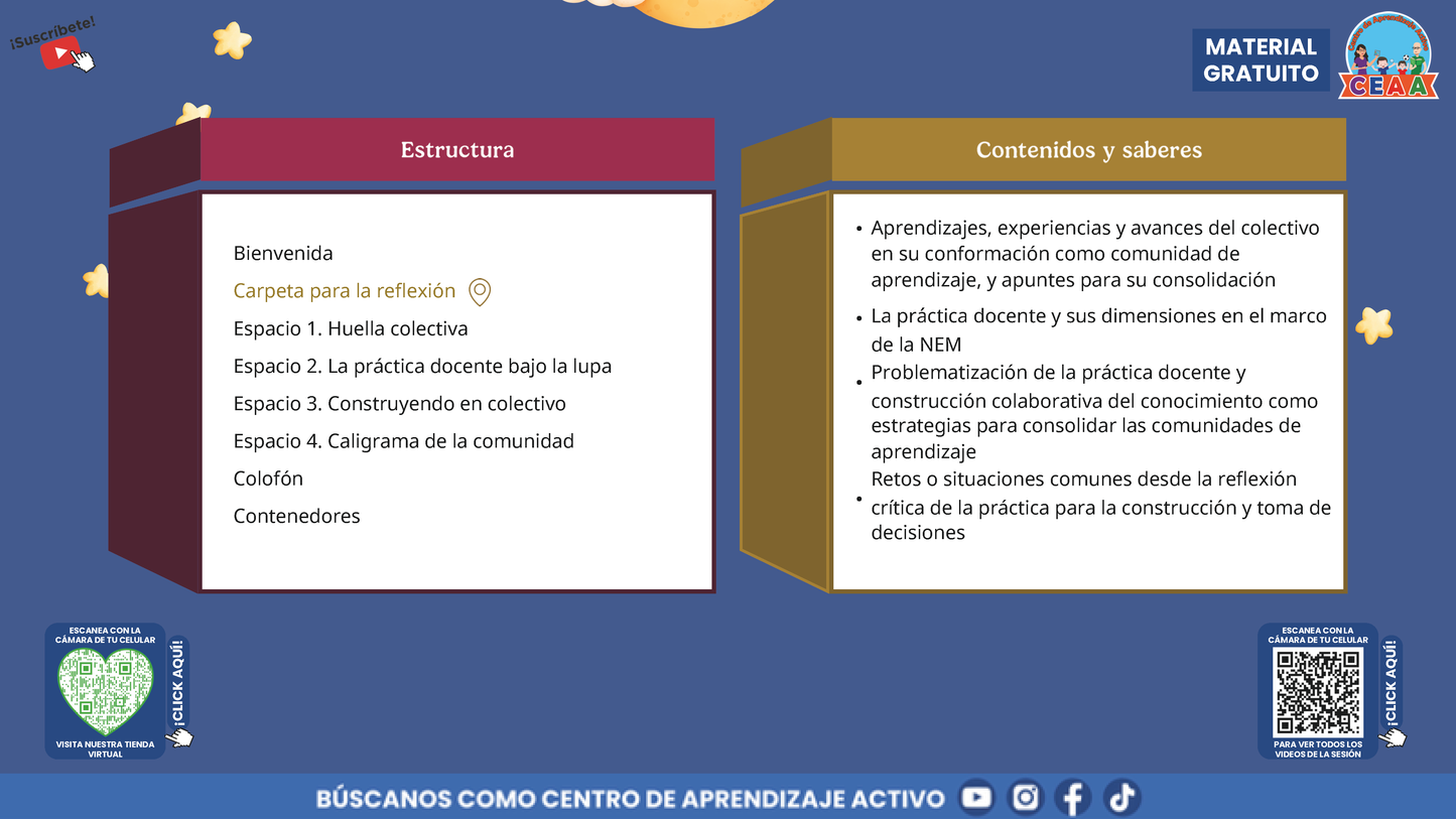 Presentación Taller Intensivo Docentes Sesión 1: Espacios 1 y 2 en PDF