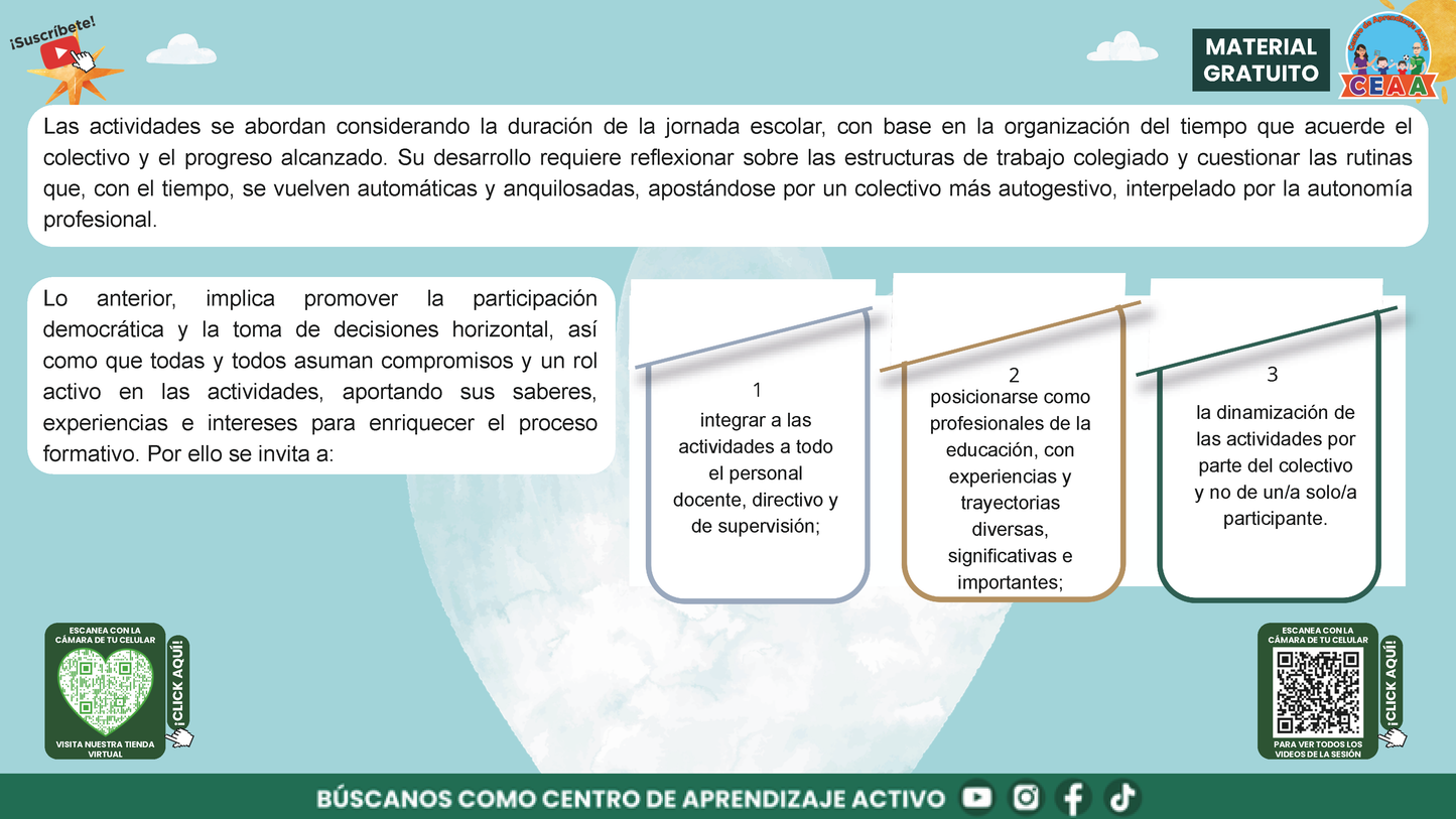 Presentación Taller Intensivo Docentes Sesión 2: Espacios 3 y 4 en PDF