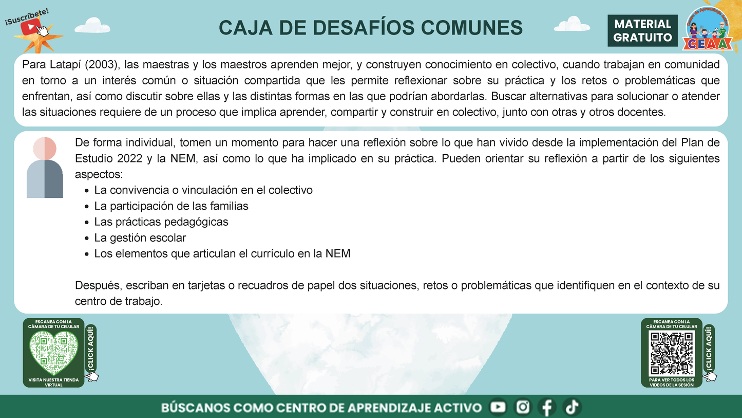 Presentación Taller Intensivo Docentes Sesión 2: Espacios 3 y 4 en PDF