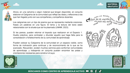 Presentación Taller Intensivo Docentes Sesión 2: Espacios 3 y 4 en PDF