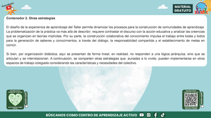 Presentación Taller Intensivo Docentes Sesión 2: Espacios 3 y 4 en PDF