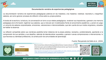 Presentación Taller Intensivo Docentes Sesión 2: Espacios 3 y 4 en PDF