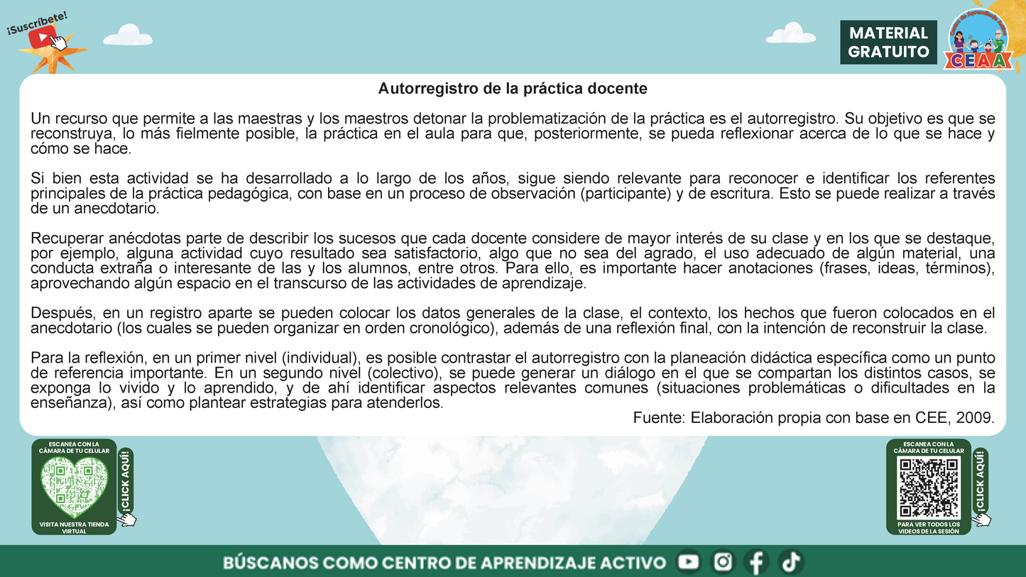 Presentación Taller Intensivo Docentes Sesión 2: Espacios 3 y 4 en PDF