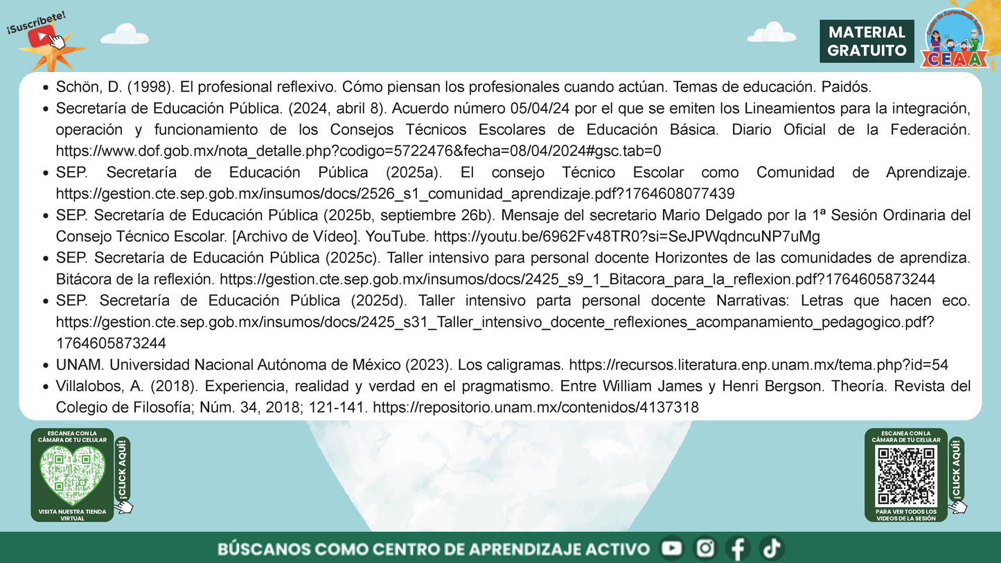 Presentación Taller Intensivo Docentes Sesión 2: Espacios 3 y 4 en PDF