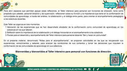 Presentación Taller Intensivo Directores Enero 2026 en PDF