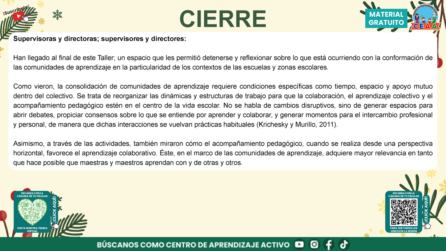 Presentación Taller Intensivo Directores Enero 2026 en PDF