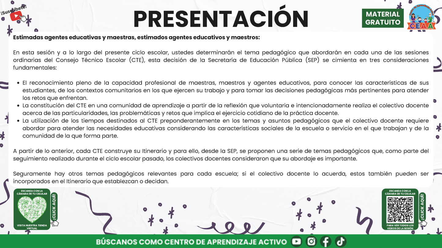 Presentación CTE Tema 11: ESTRATEGIAS PARA ATENDER EL REZAGO en PDF