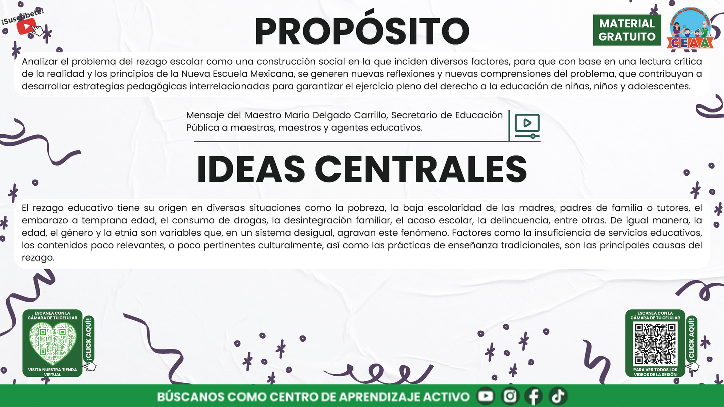 Presentación CTE Tema 11: ESTRATEGIAS PARA ATENDER EL REZAGO en PDF