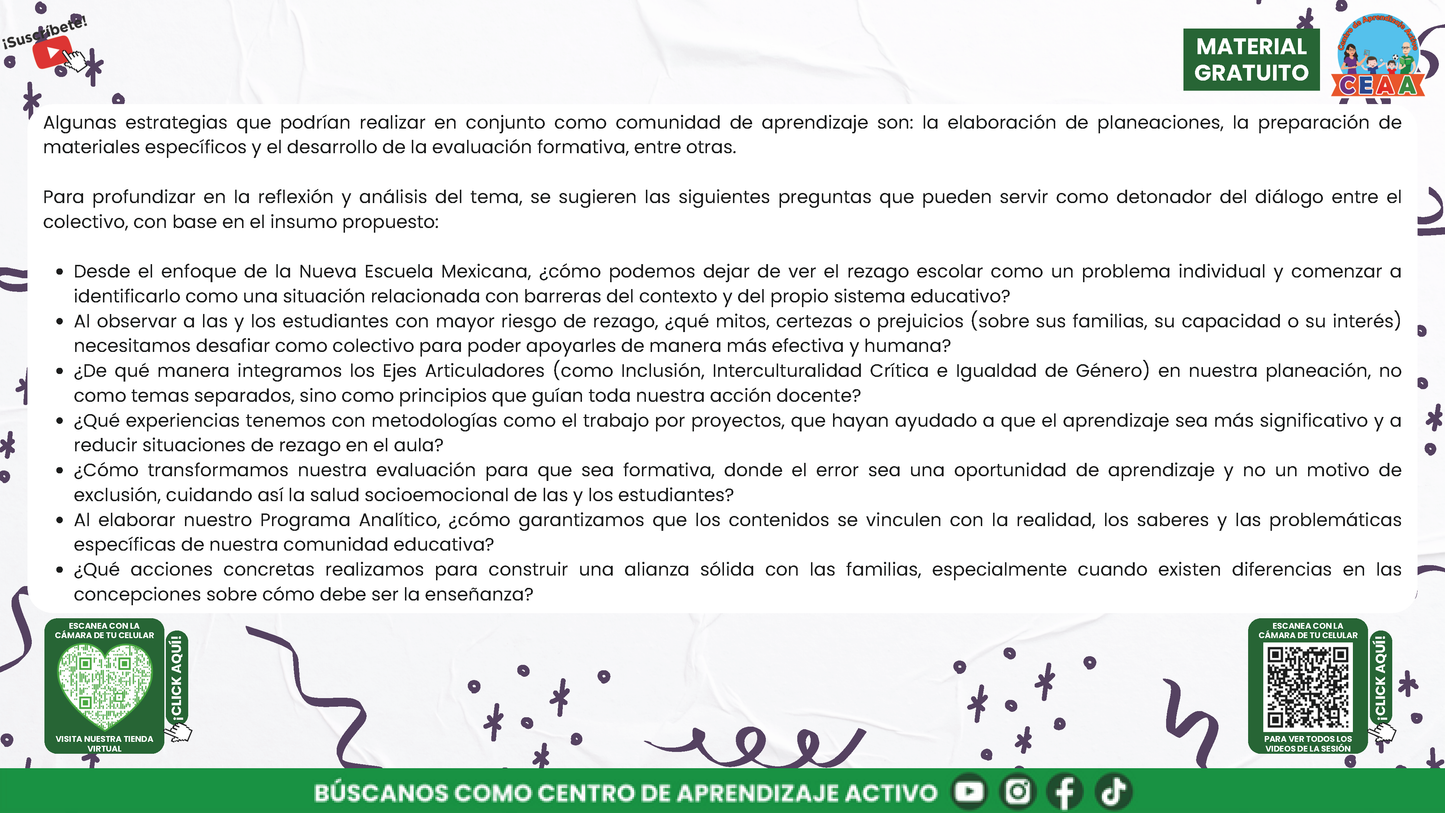 Presentación CTE Tema 11: ESTRATEGIAS PARA ATENDER EL REZAGO en PDF