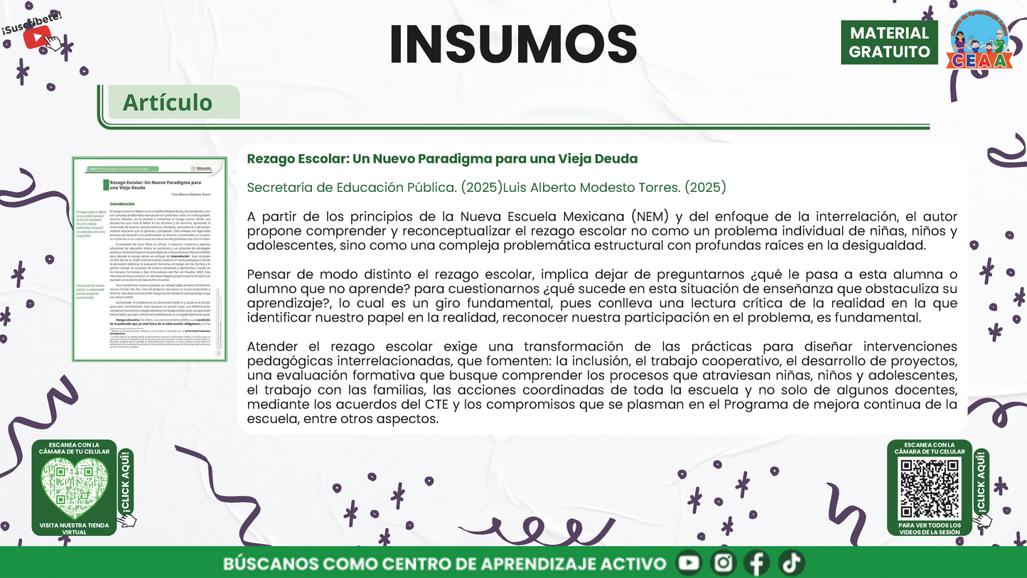 Presentación CTE Tema 11: ESTRATEGIAS PARA ATENDER EL REZAGO en PDF