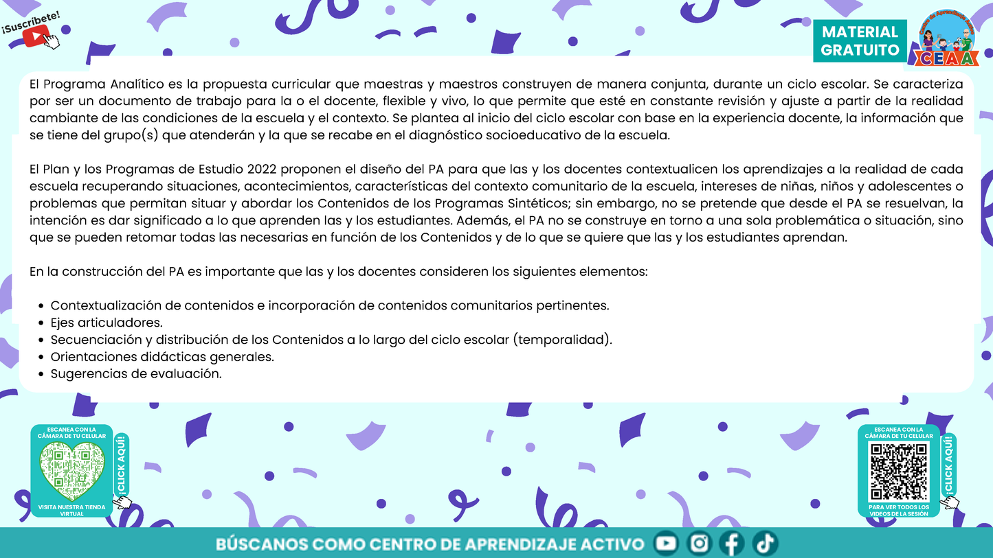 Presentación CTE Tema 2: PROGRAMA ANALÍTICO en PDF