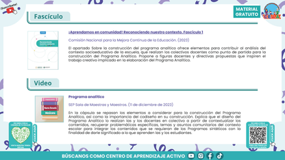Presentación CTE Tema 2: PROGRAMA ANALÍTICO en PDF