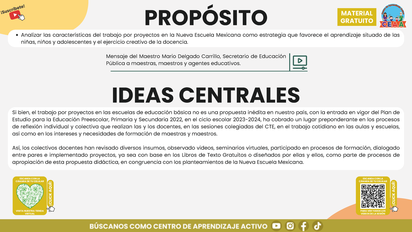 Presentación CTE Tema 3: TRABAJO POR PROYECTOS en PDF
