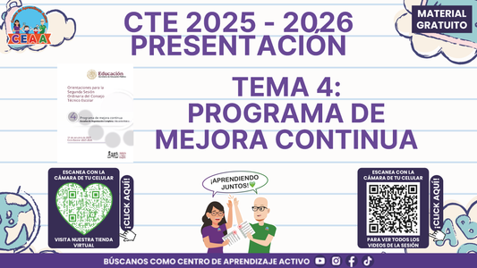 Presentación CTE Tema 4: PROGRAMA DE MEJORA CONTINUA en PDF
