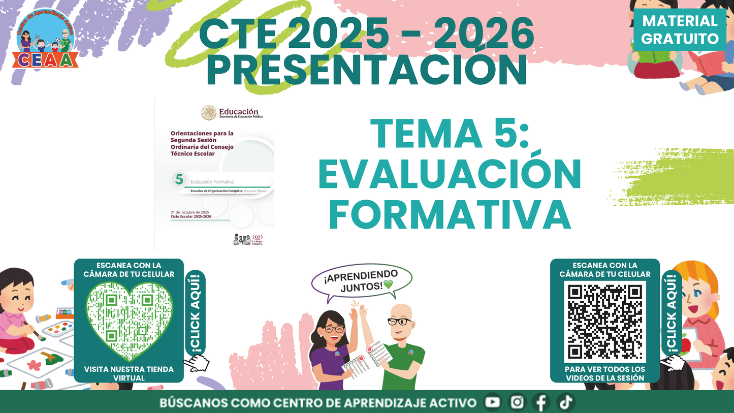 Presentación CTE Tema 5: EVALUACIÓN FORMATIVA en PDF