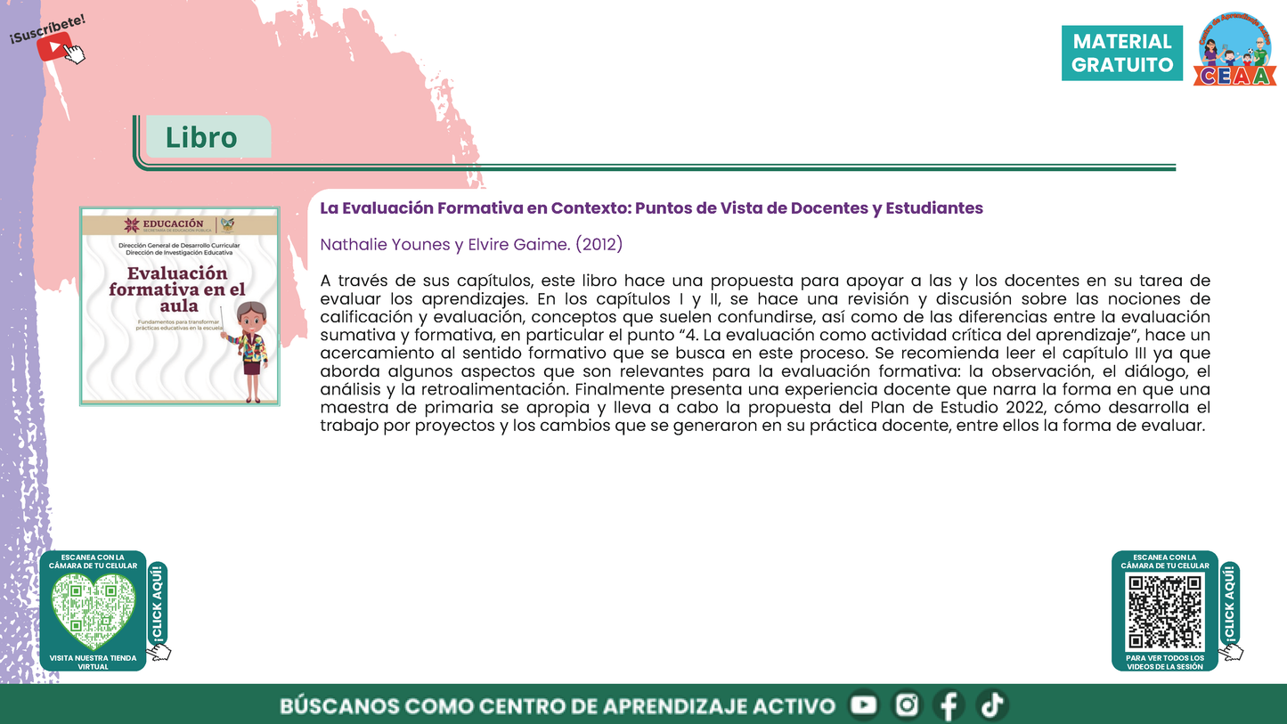 Presentación CTE Tema 5: EVALUACIÓN FORMATIVA en PDF