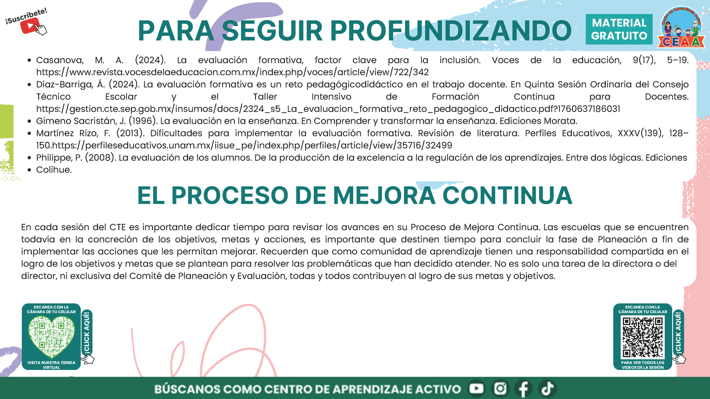 Presentación CTE Tema 5: EVALUACIÓN FORMATIVA en PDF