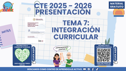 Presentación CTE Tema 7: INTEGRACIÓN CURRICULAR en PDF